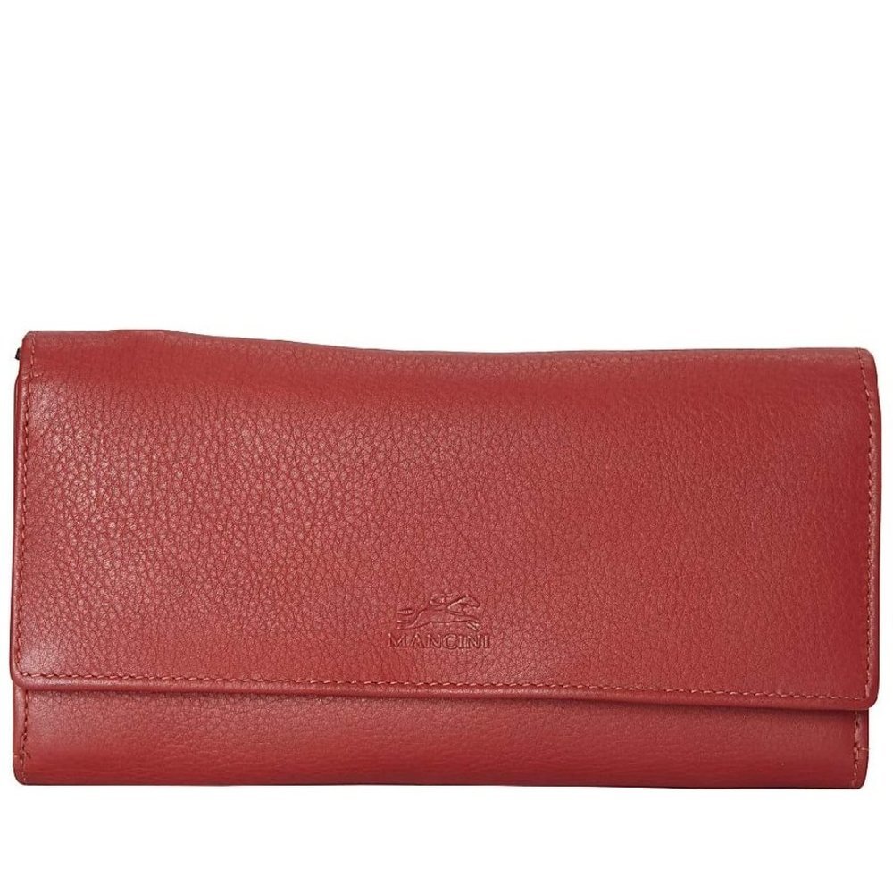 Mancini RFID Secure Clutch Wallet